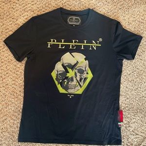 Philip Plein T-shirt crystal logo